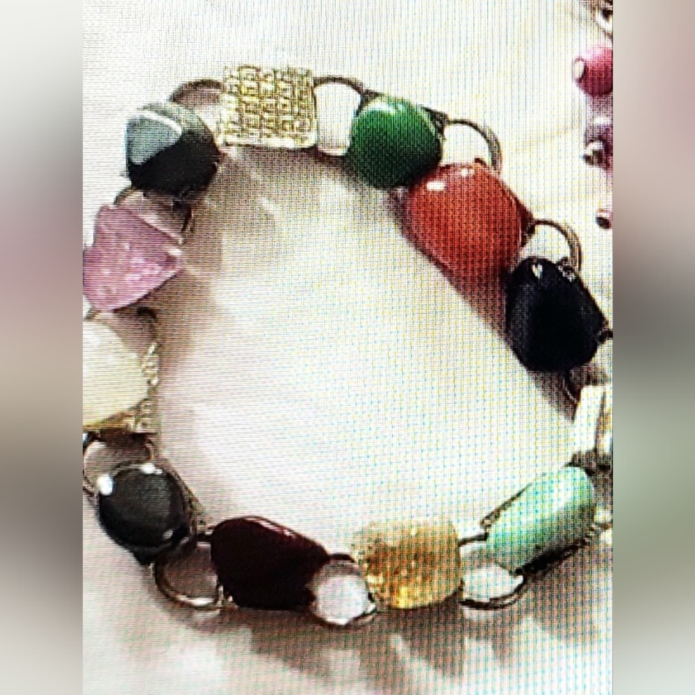 Multicolor Gemstone Bracelet